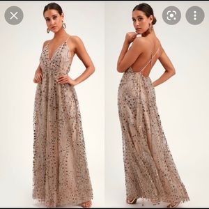 Lulus maxi dress